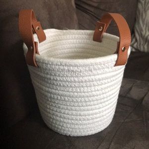 adorable bohemian mini rope nesting basket🧡